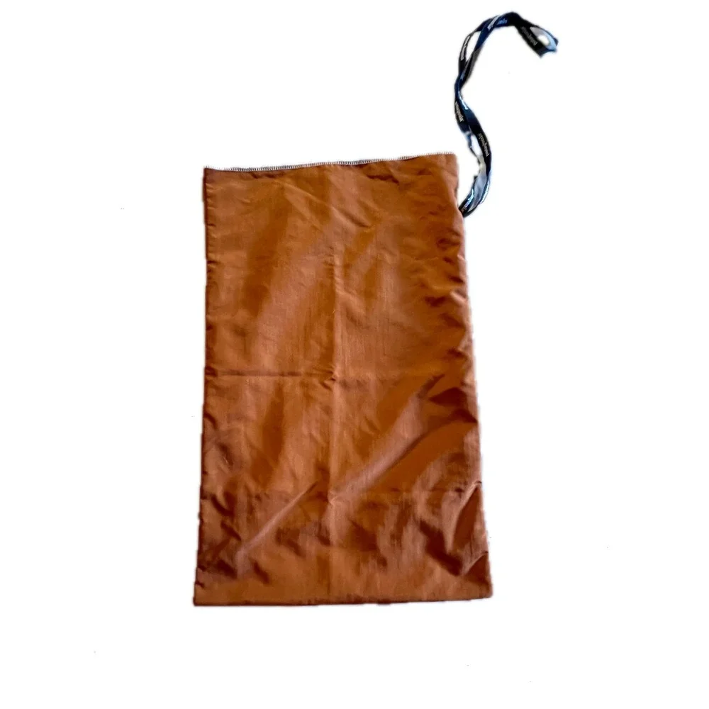 Patagonia Drawstring Pouch Bag Reusable Storage Bag gift bag laundry bag Brown‎